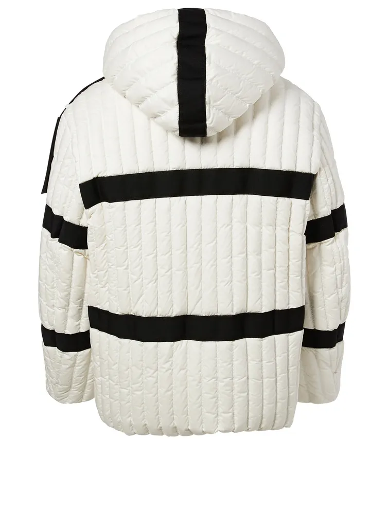 5 Moncler x Craig Green Halibut Down Jacket In Stripe