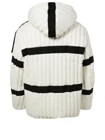 5 Moncler x Craig Green Halibut Down Jacket In Stripe