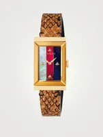 G-Frame Steel Ayers Strap Watch