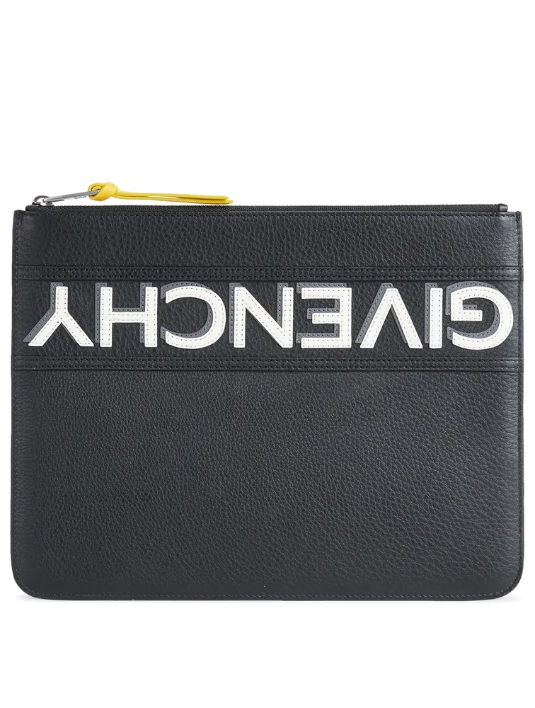 Large Reverse Givenchy Leather Pouch