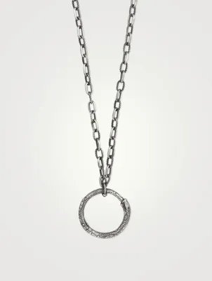 Ouroboros Sterling Silver Necklace