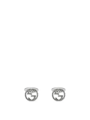 Interlocking G Sterling Silver Cufflinks