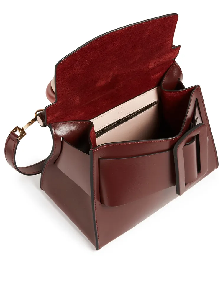 Karl 24 Leather Double Top Handle Bag