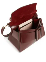 Karl 24 Leather Double Top Handle Bag