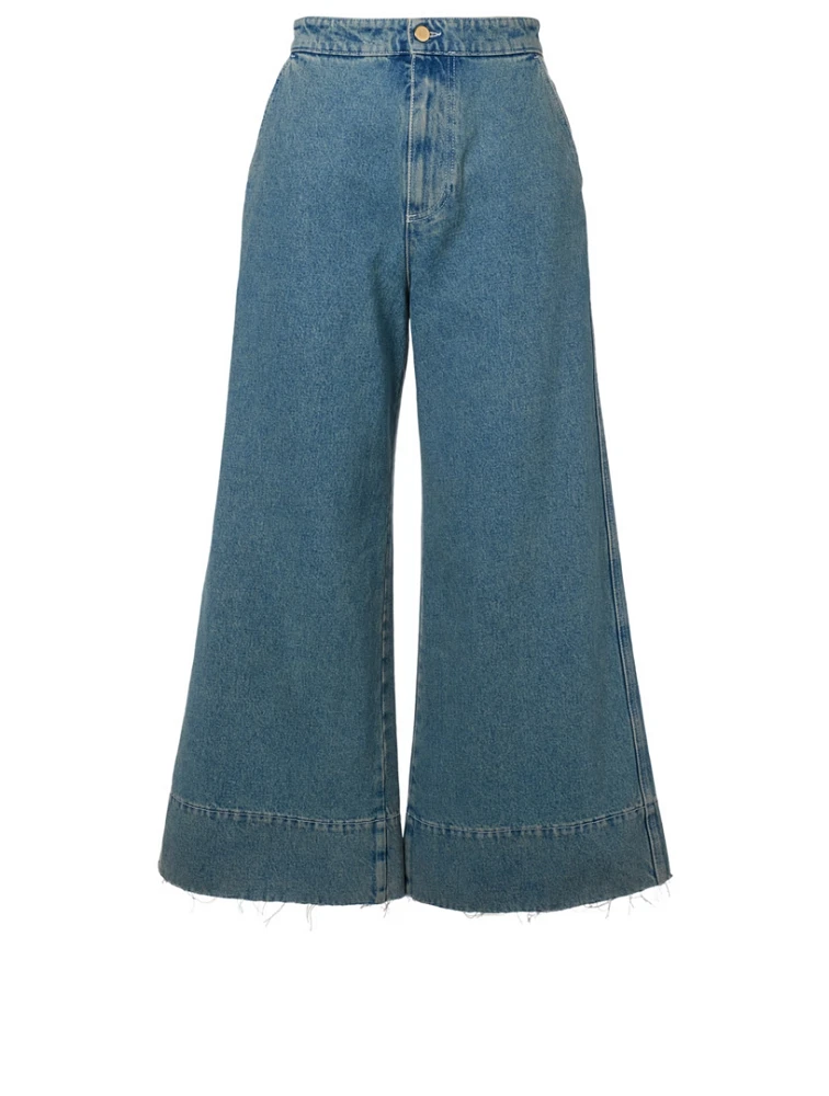 High-Rise Wide-Leg Jeans