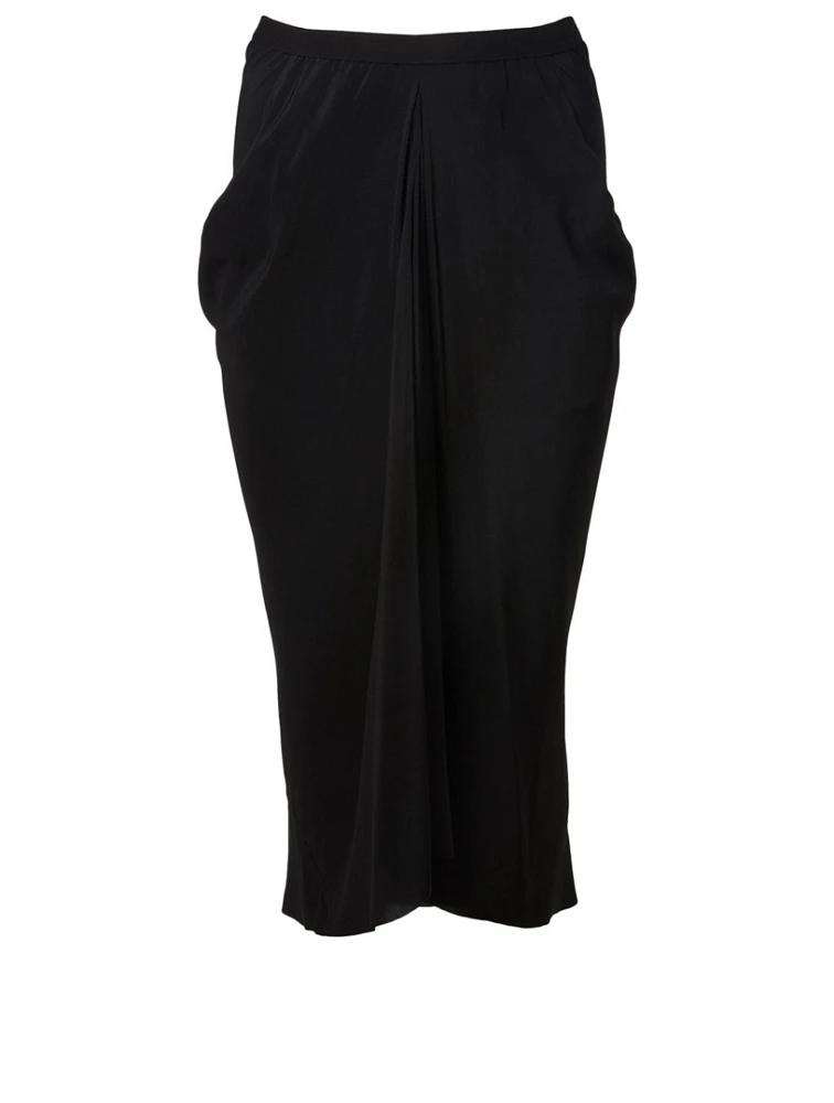 Kite Silk Gathered Skirt