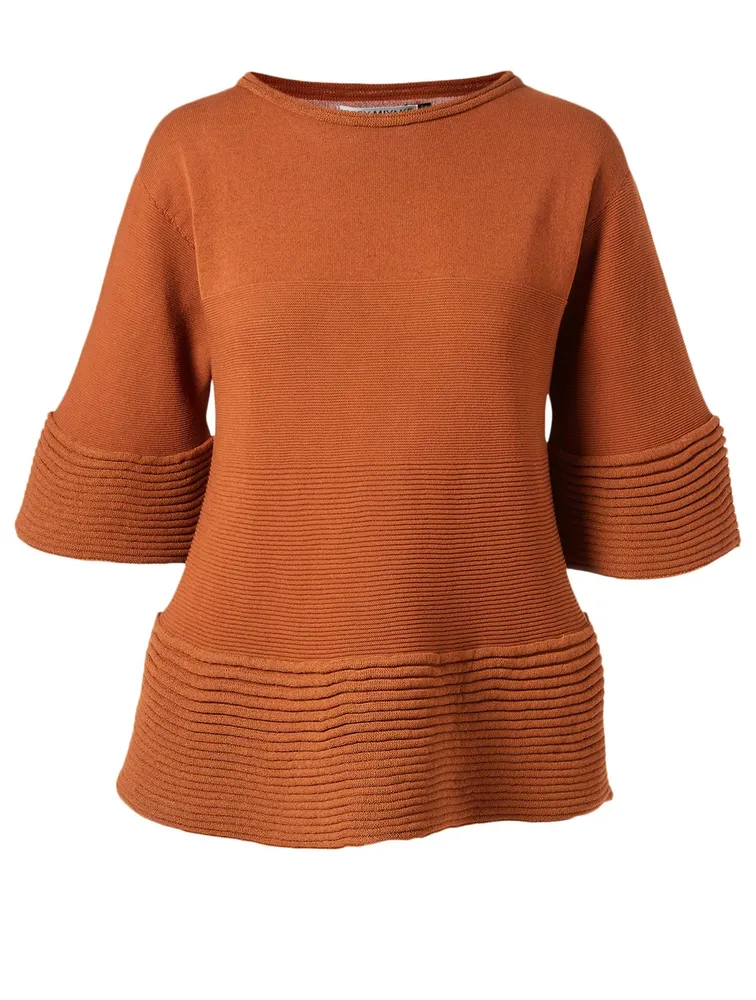 3D Stalk Knit Top