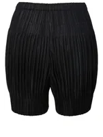 Fluffy Basics Pleated Shorts
