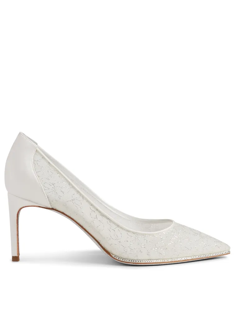 Grace 75 Lace Strass Pumps