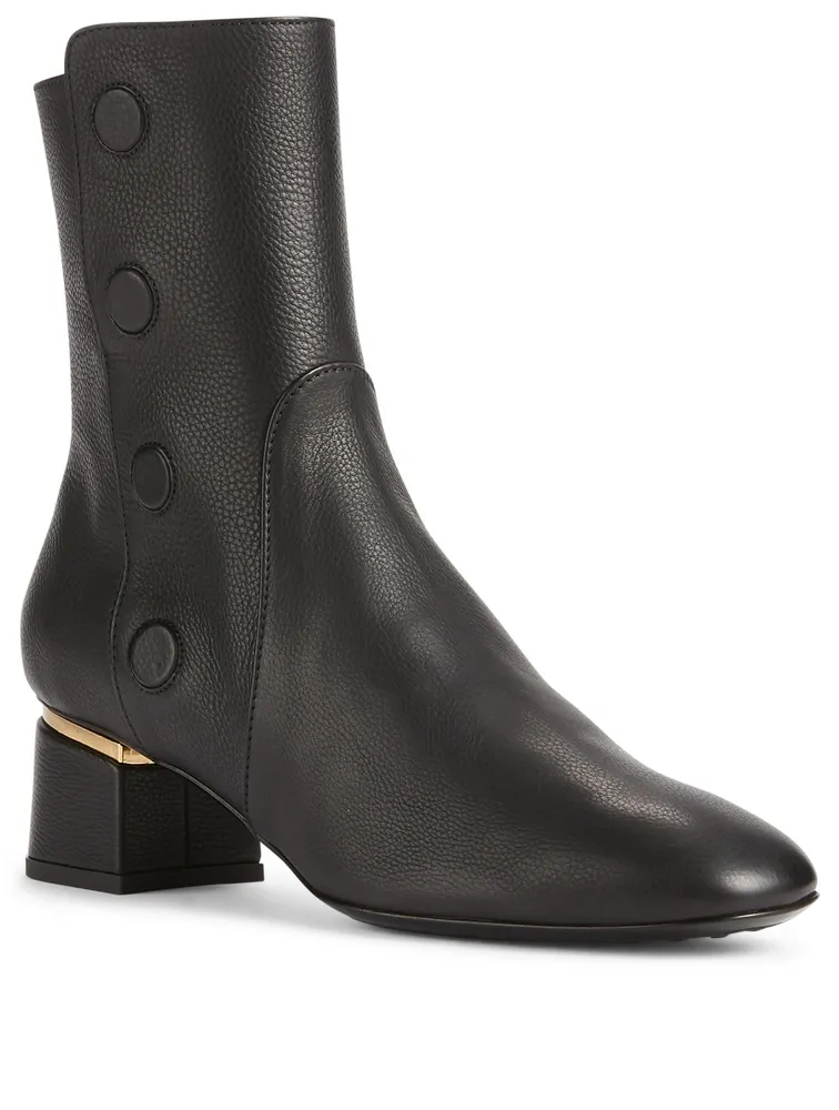 Leather Ankle Boots