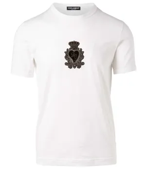Embroidered Heart T-Shirt