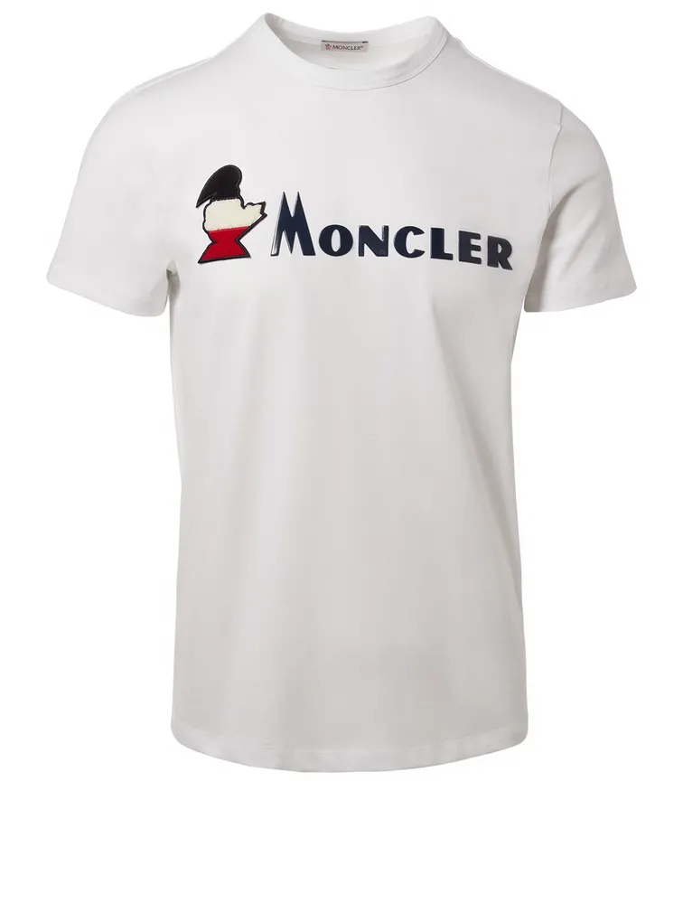 Embroidered Duck Logo T-Shirt