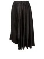 Pleated Midi Skirt