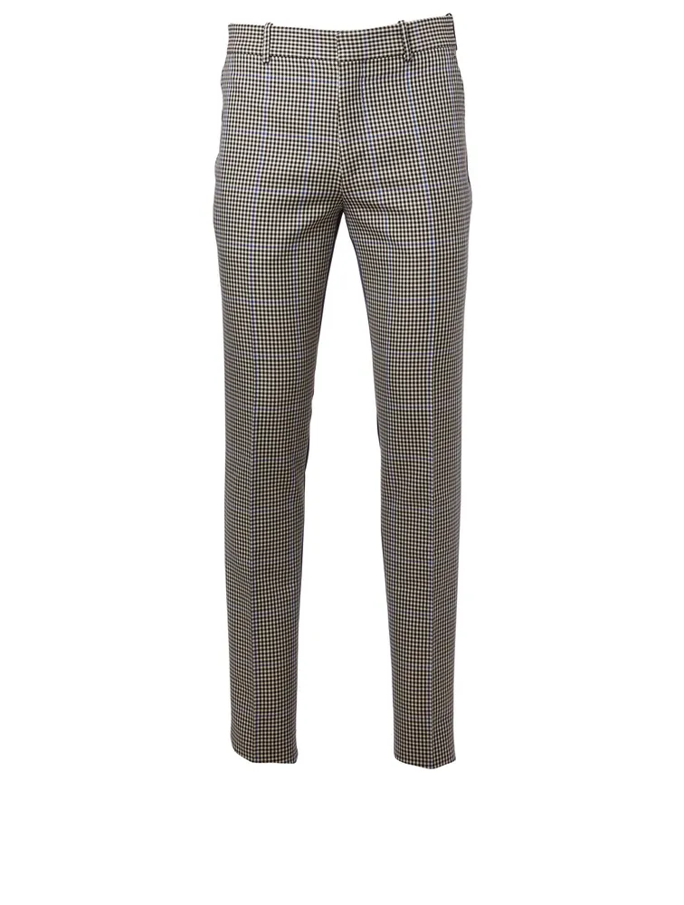 Panelled Pants Check