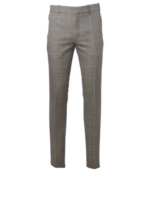 Panelled Pants Check