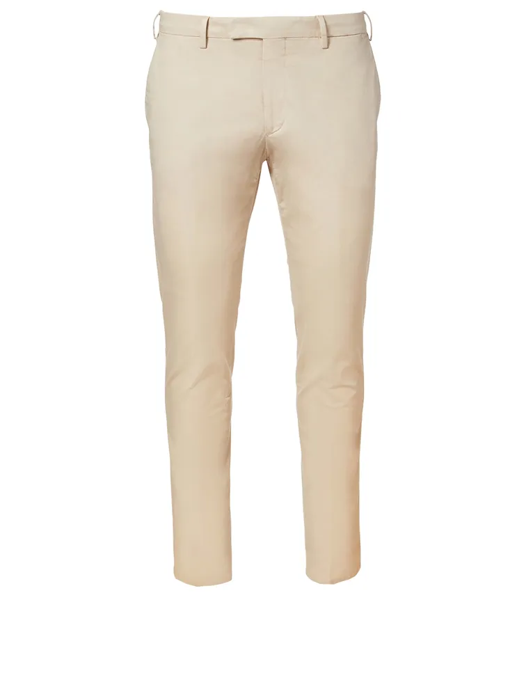 Stretch Cotton Pants