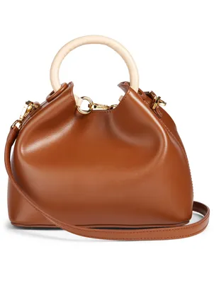 Medium Baozi Two-Tone Leather Bag
