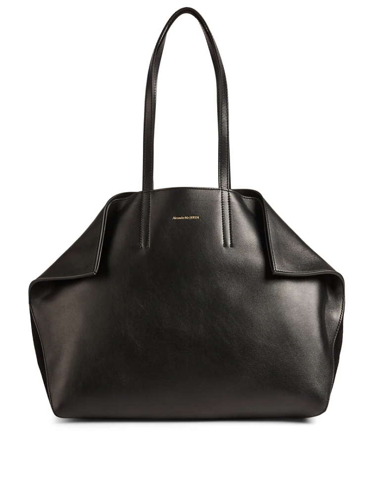 Butterfly Leather Tote Bag