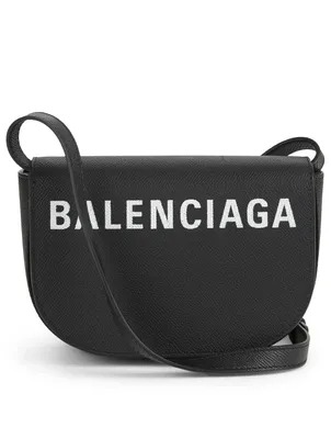 Extra Small Ville Day Leather Crossbody Bag With Logo