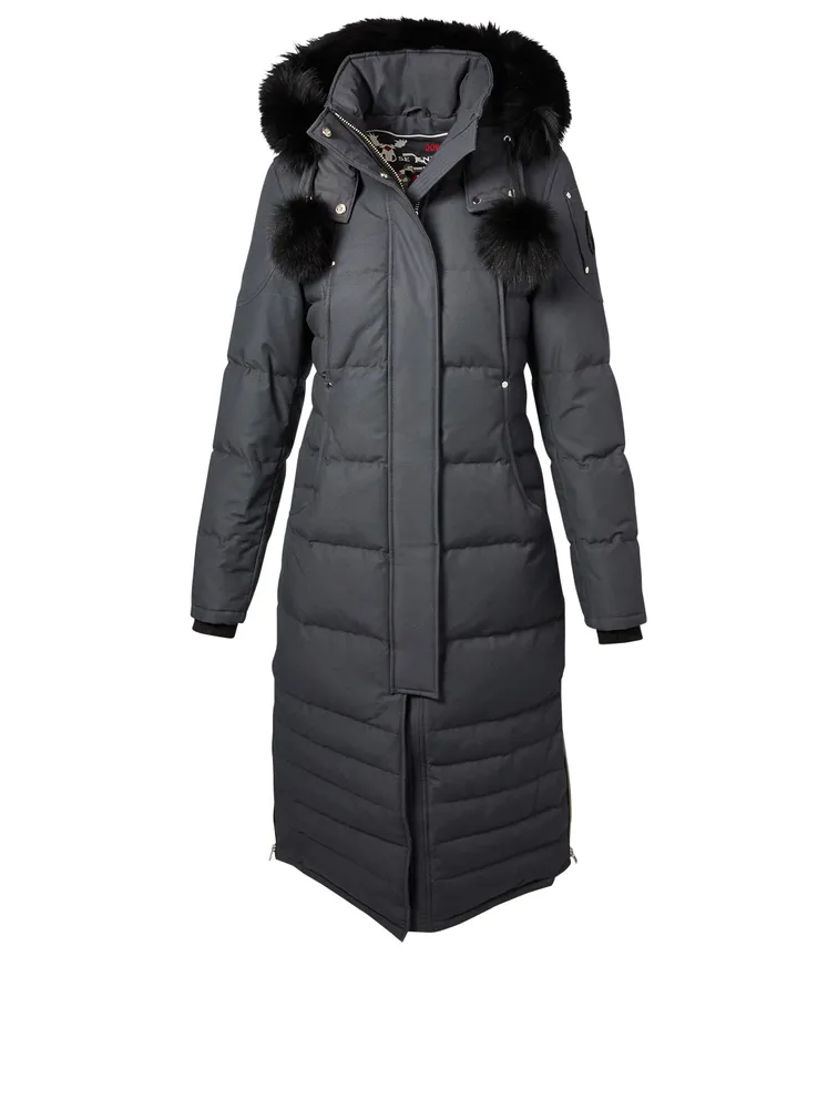 Saskatchewan Down Parka With Fur Trim