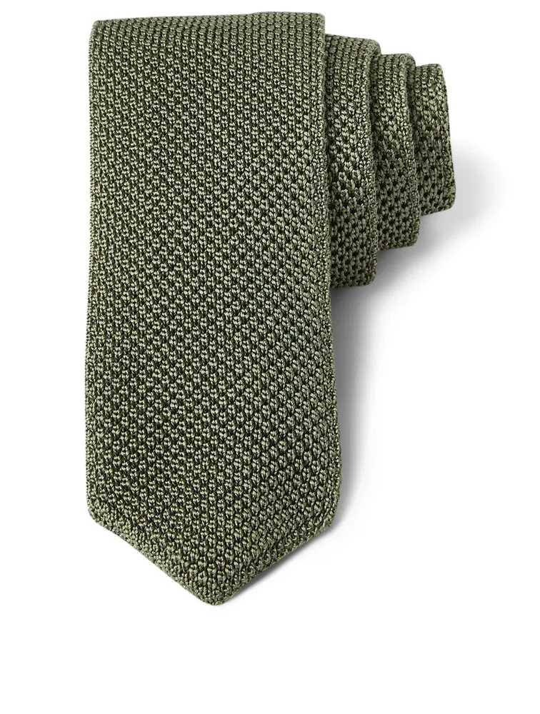 Silk Knit Tie