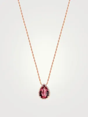 Serpent Boheme S Motif Pendant With Rhodolite Garnet