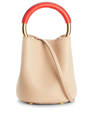 Pannier Leather Bucket Bag