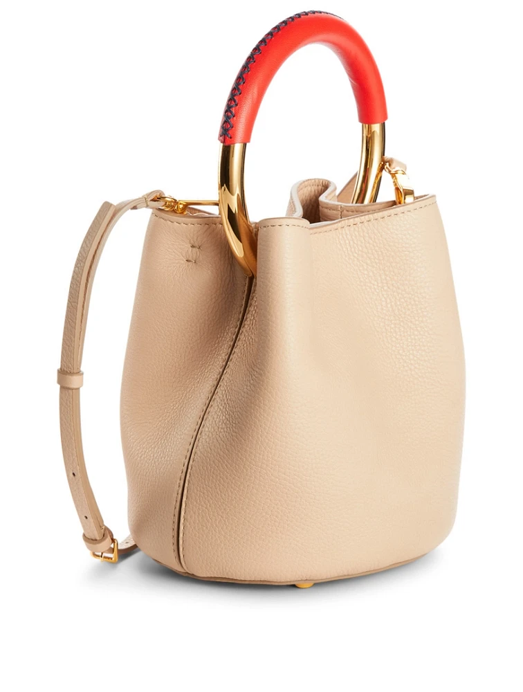 Pannier Leather Bucket Bag