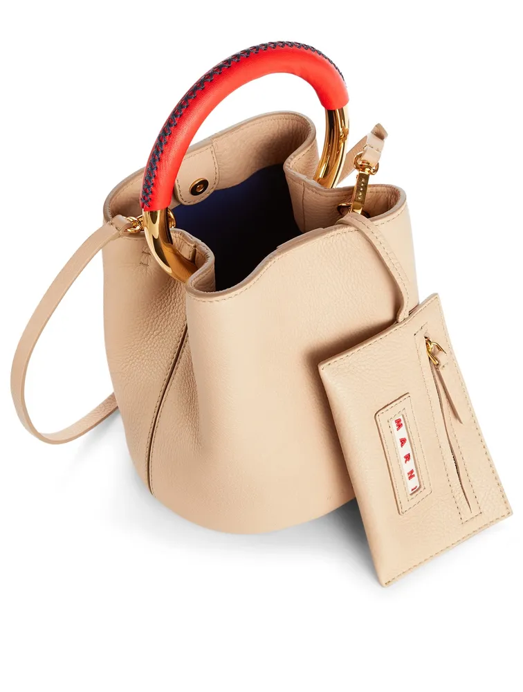 Pannier Leather Bucket Bag