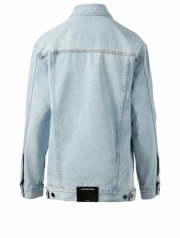 Daze Distressed Denim Jacket