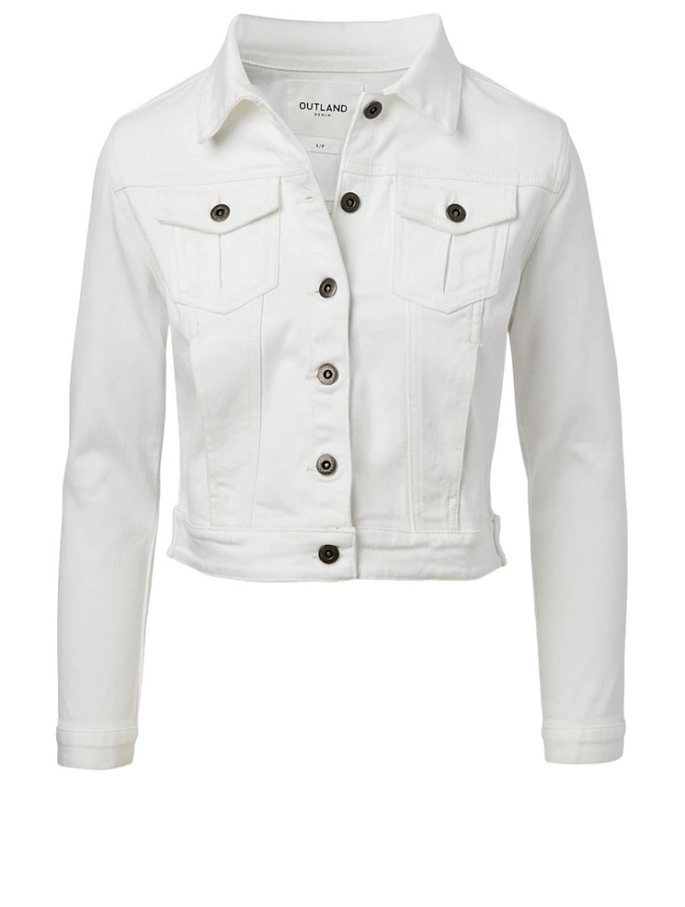 Harper Cropped Jean Jacket