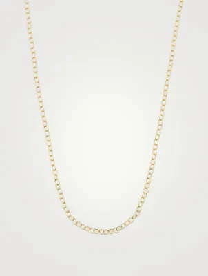 18K Gold Extra Small Oval Chain