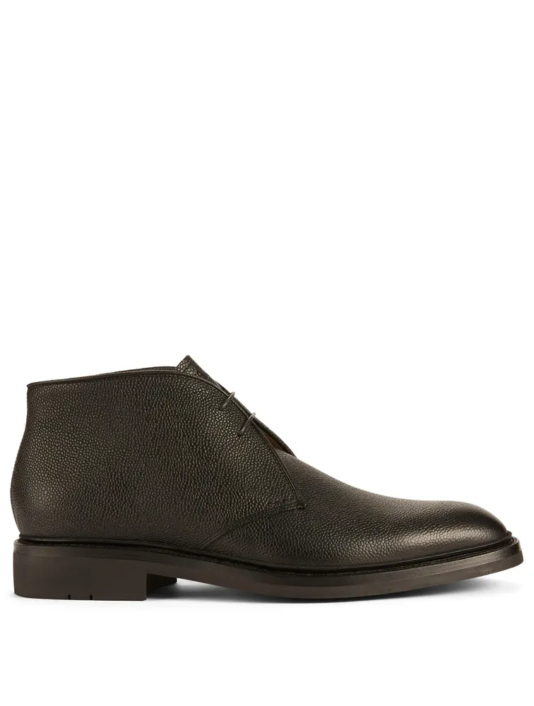 Leather Desert Boots