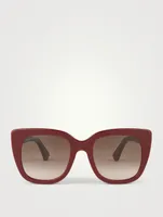 Oversized Cat Eye Sunglasses