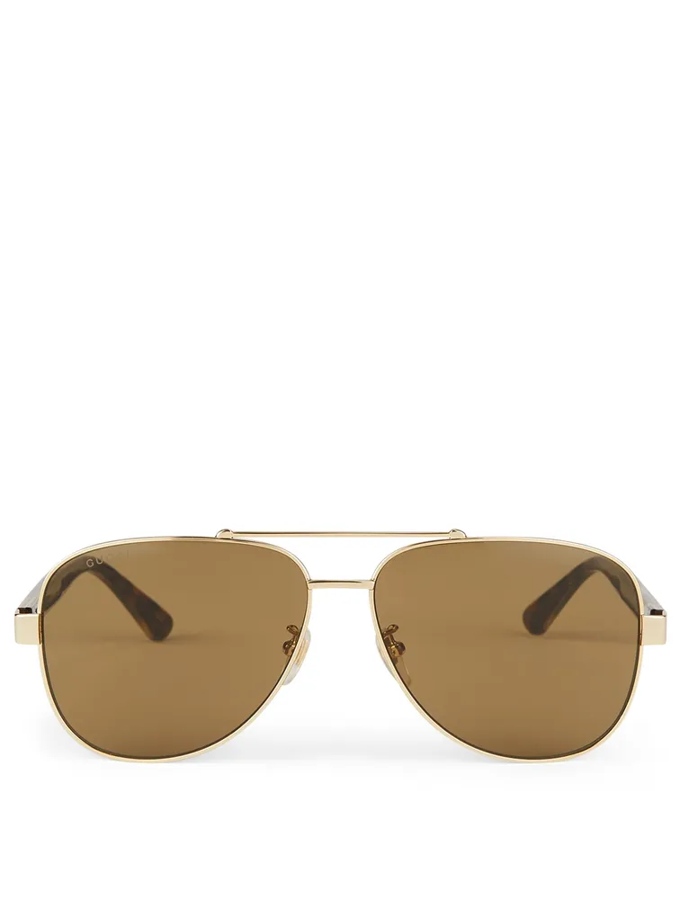 Aviator Sunglasses With Web