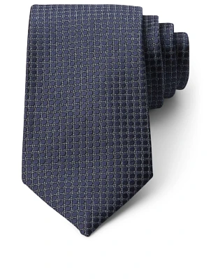 Silk Tie In Dot Pattern