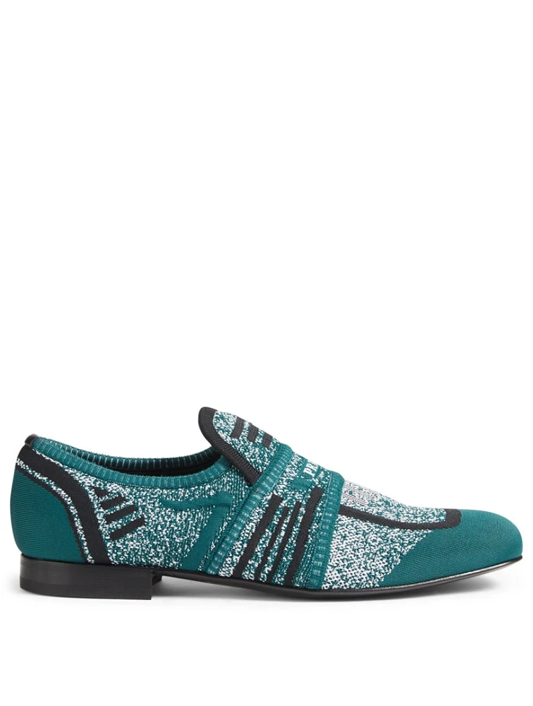 Stretch Knit Loafers