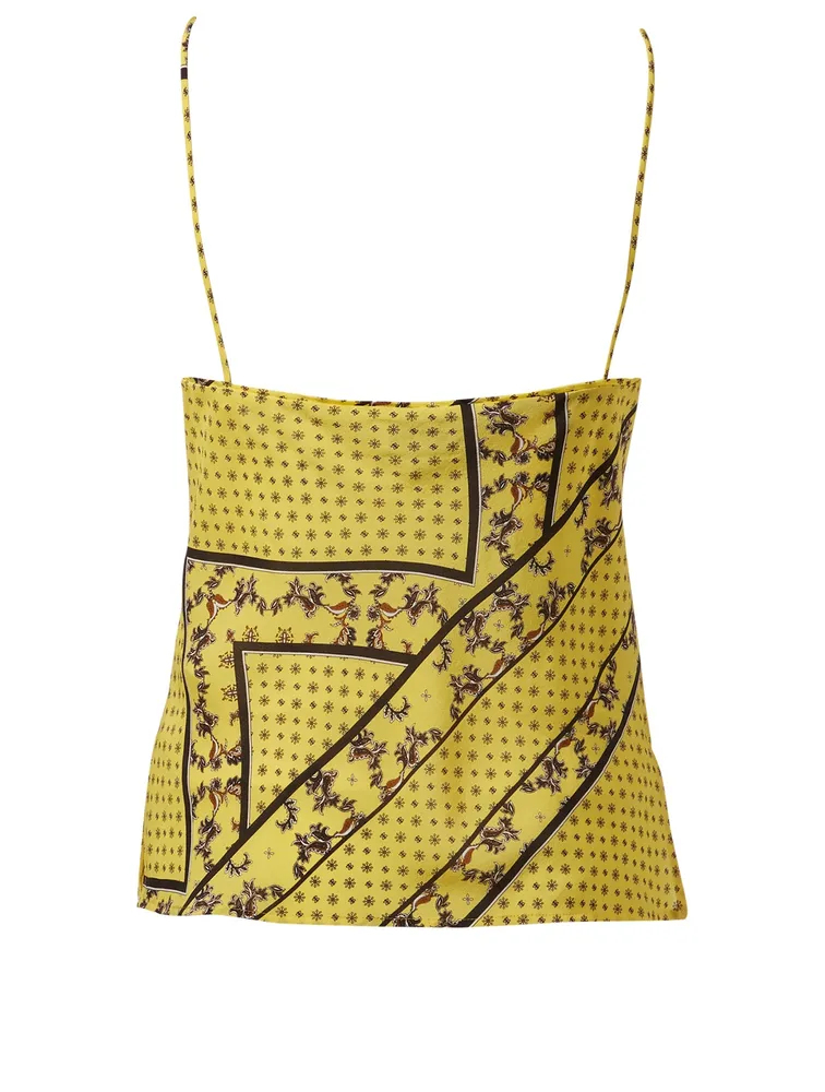 Hemlock Silk-Blend Blouse
