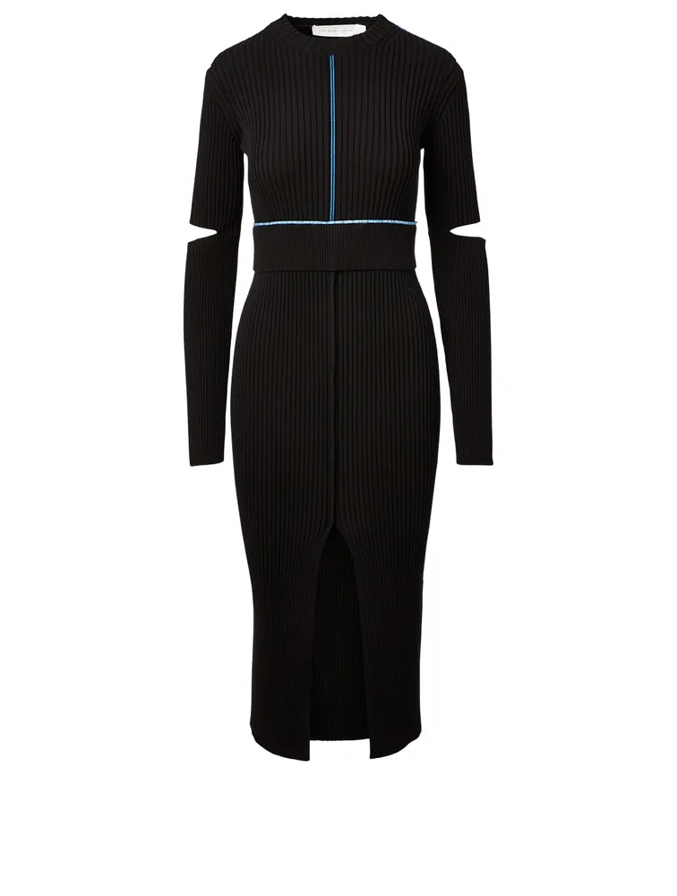 Knit Ribbed Dress