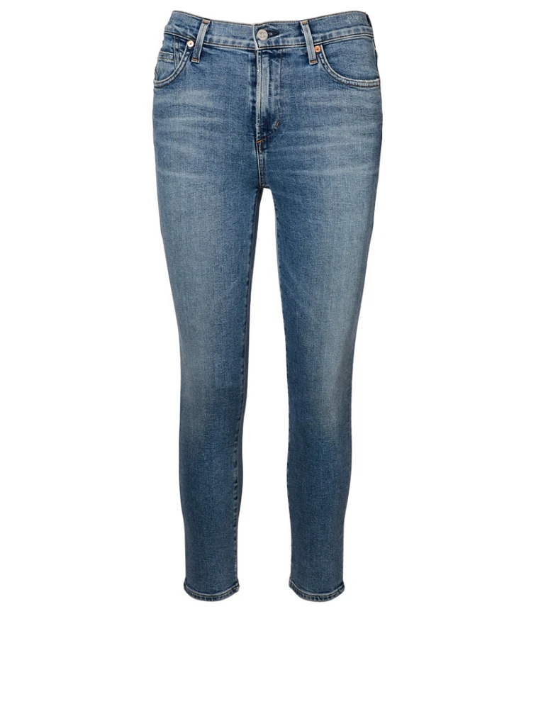Rocket High-Rise Cropped Skinny Jeans