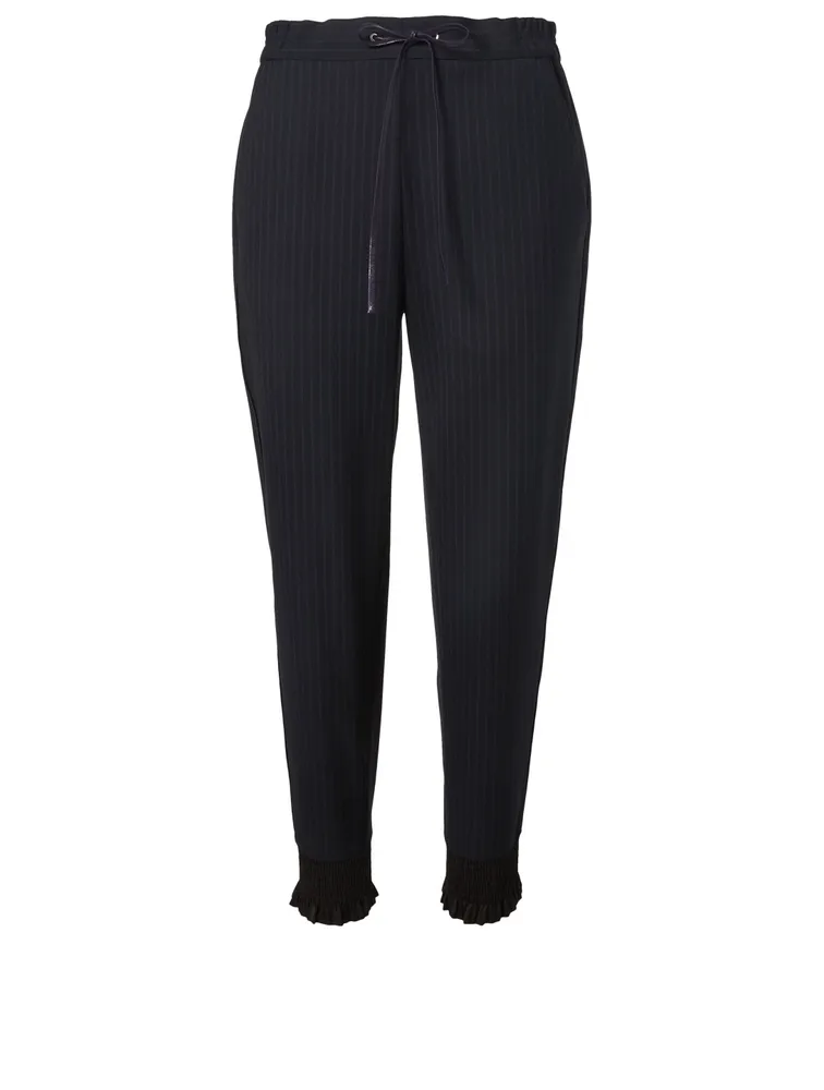 Jogger Pants Pinstripe
