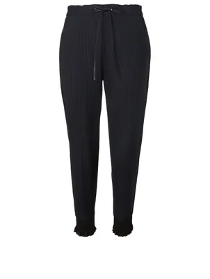 Jogger Pants Pinstripe