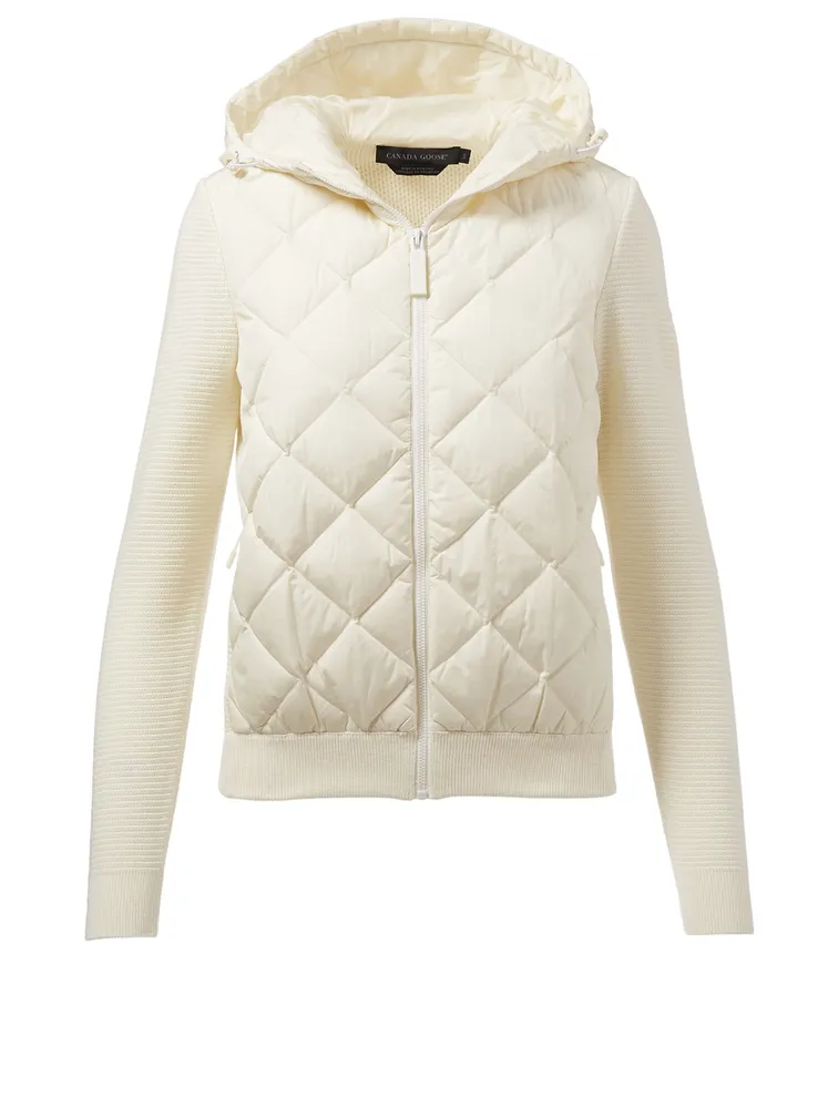 HyBridge Quilted Knit Hoodie
