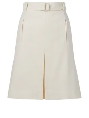 Wool-Blend Mini Skirt