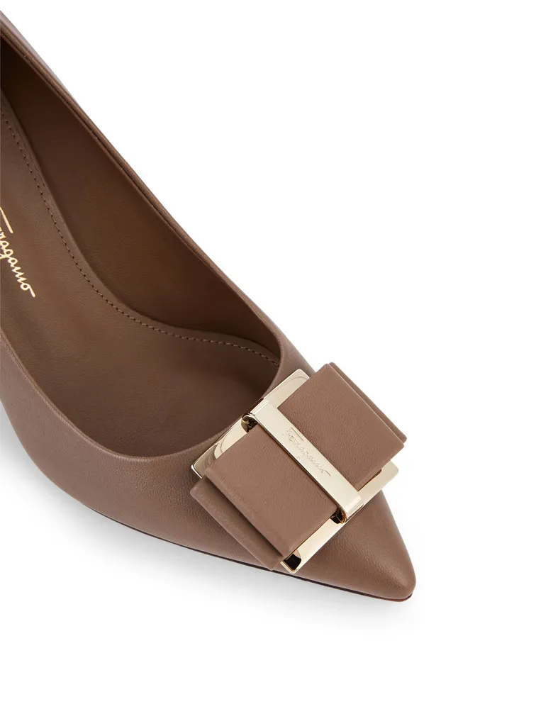 Zeri 70 Leather Pumps