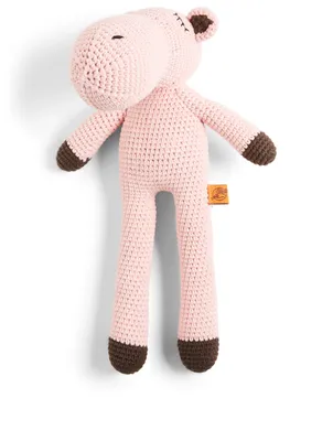 Sorya Sleepy Hippo Plush Toy
