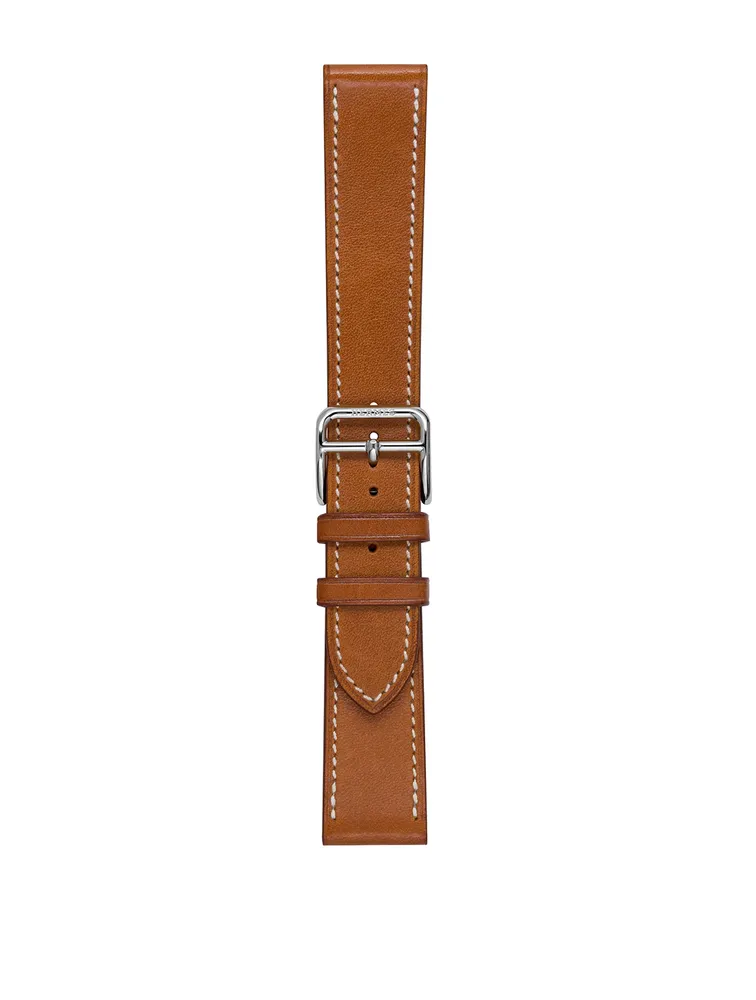 Heure H MM Single Tour Long Leather Strap