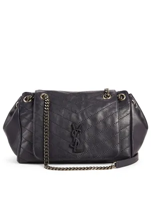 Medium Nolita YSL Monogram Leather Chain Bag