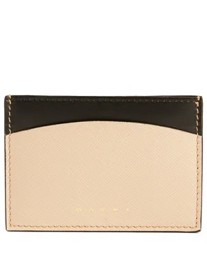 Saffiano Leather Card Holder