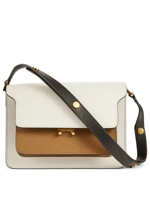 Trunk Colourblock Leather Bag